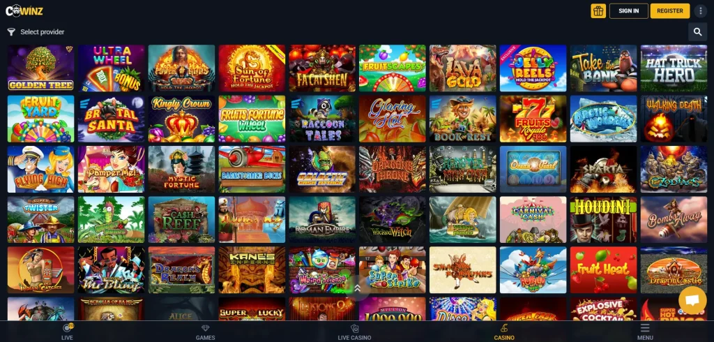 Cwinz Casino Games