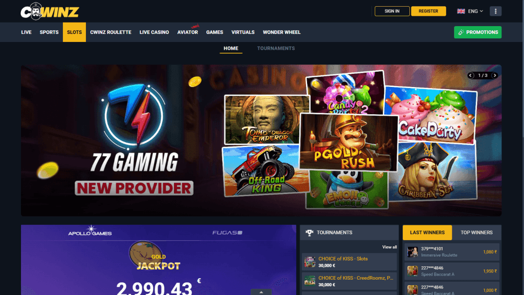 Cwinz Casino Slots